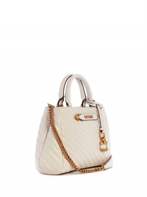Guess Sela Small Girlfriend Satchel Wit | GUESS-SN29314