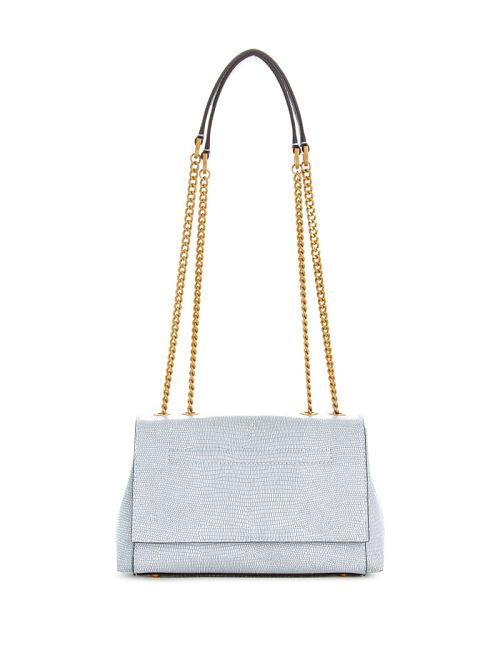 Guess Sestri Convertible Crossbody Blauw | GUESS-SN28852