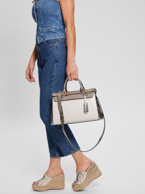 Guess Sestri Luxury Satchel Metal | GUESS-SN29206