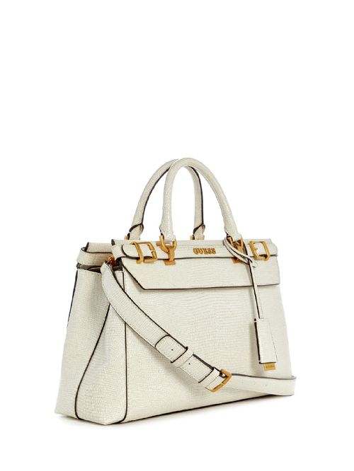 Guess Sestri Luxury Satchel Wit | GUESS-SN29209