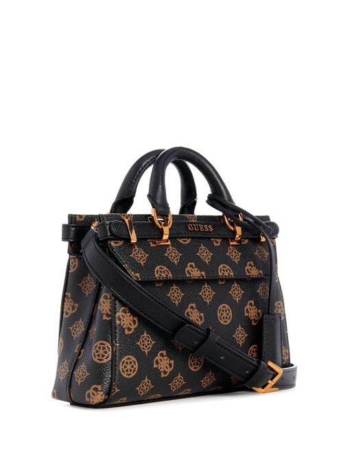 Guess Sestri Peony Mini Satchel Bruin | GUESS-SN29242
