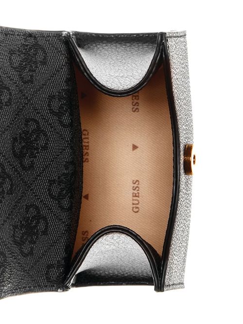 Guess Sestri Quattro G Micro Mini Satchel Zwart | GUESS-SN29270