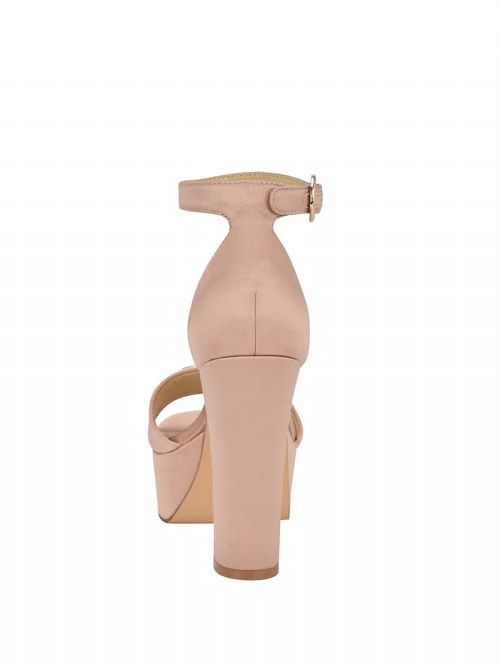 Guess Seton Satin Platform Heels Roze | GUESS-SN29848