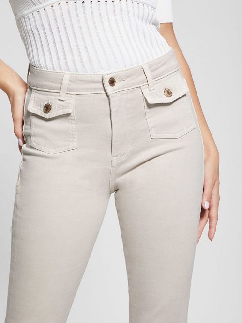 Guess Sexy Flare Jeans Wit | GUESS-SN26518