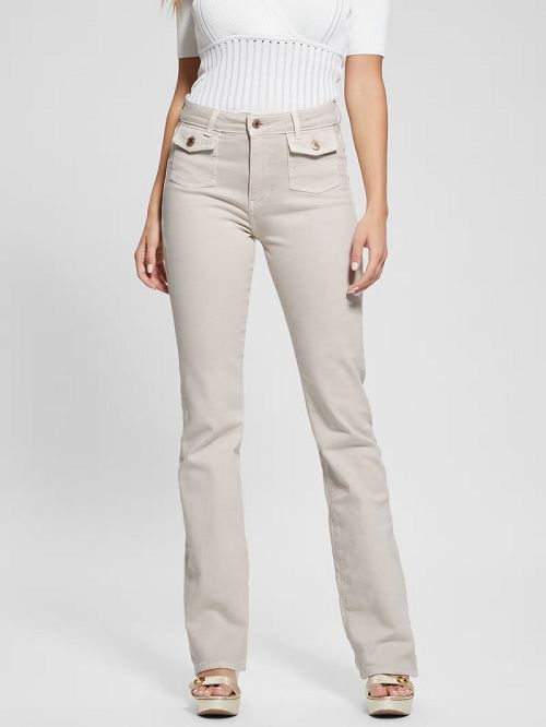 Guess Sexy Flare Jeans Wit | GUESS-SN26518