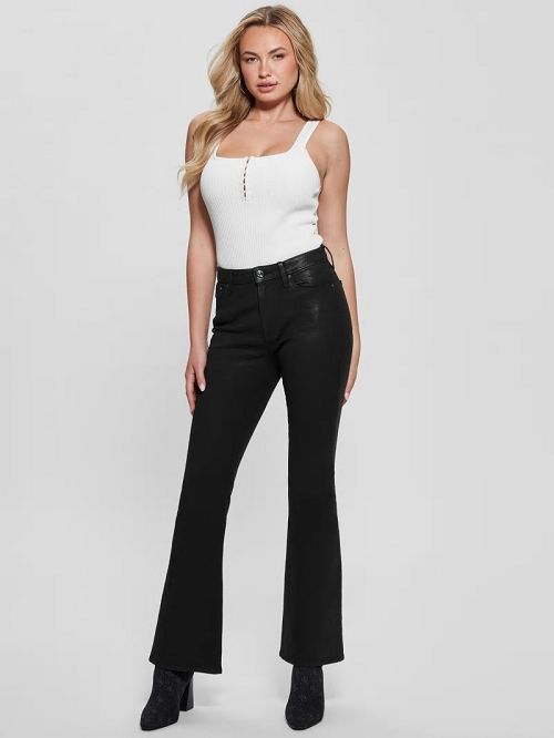 Guess Sexy Flare Jeans Zwart | GUESS-SN26506