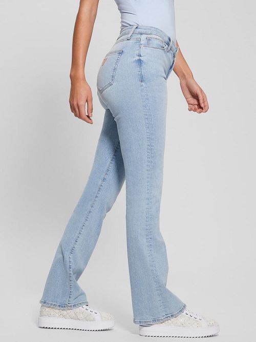 Guess Sexy Flare Skinny Jeans Blauw | GUESS-SN26581
