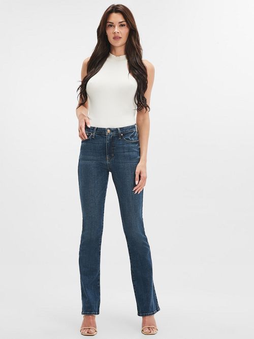 Guess Sexy Flared Jeans Blauw | GUESS-SN26662