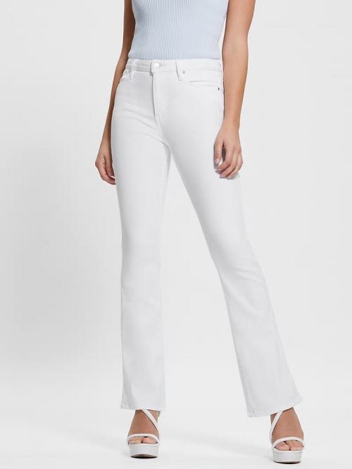 Guess Sexy Flared Jeans Wit | GUESS-SN26603