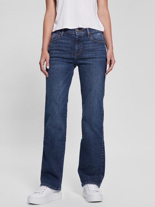 Guess Sexy Straight Jeans Blauw | GUESS-SN26602