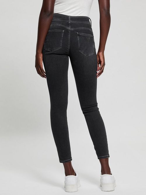 Guess Shape Up Skinny Denim Jeans Zwart | GUESS-SN26567