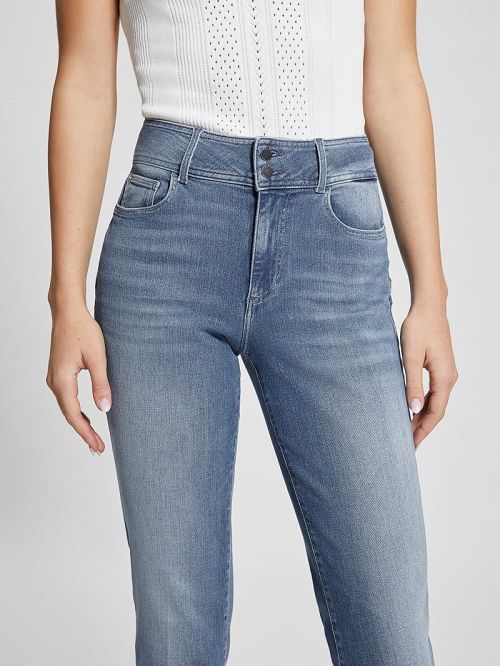 Guess Shape Up Straight Jeans Blauw | GUESS-SN26590