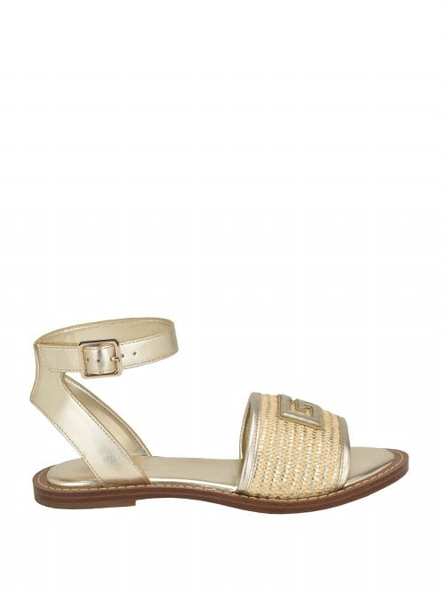 Guess Shay Slide Sandals Goud | GUESS-SN29627