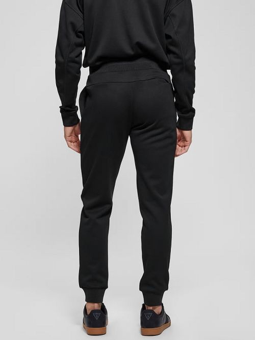 Guess Sheen Cuffed Pants Zwart | GUESS-SN31591