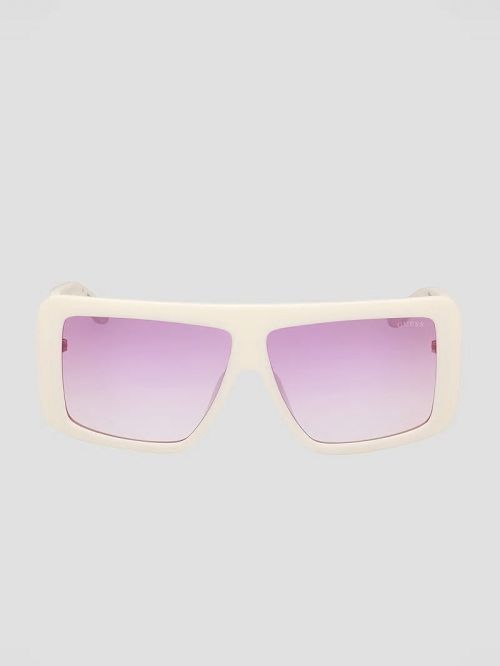 Guess Shield Chain-Link Sunglasses Roze | GUESS-SN30065