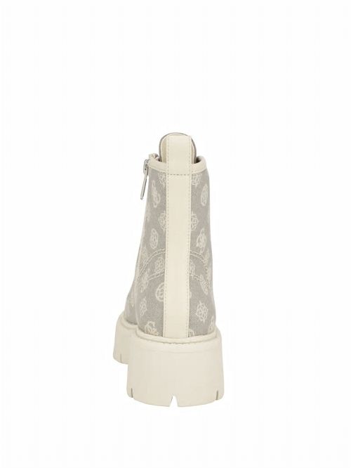Guess Shutter Peony Utility Boots Beige | GUESS-SN29944