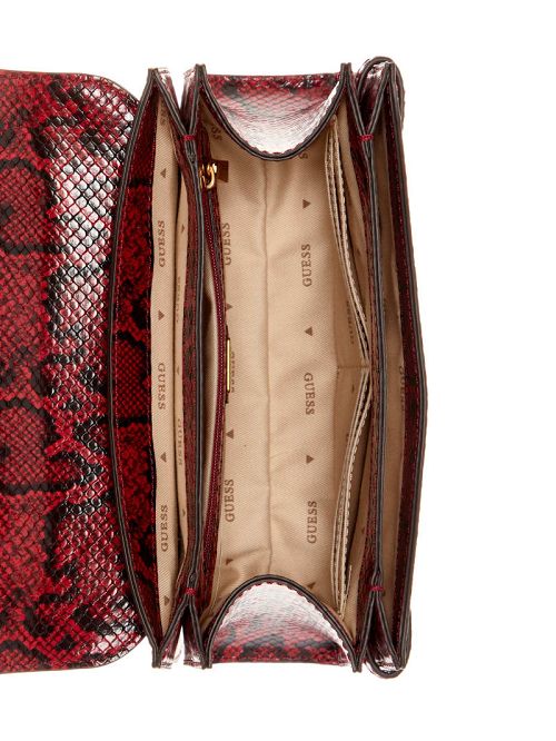 Guess Sibel Top-Handle Bag Rood | GUESS-SN28691