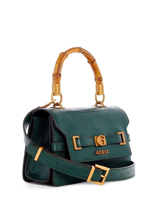 Guess Sibel Top-Handle Flap Bag Groen | GUESS-SN28677