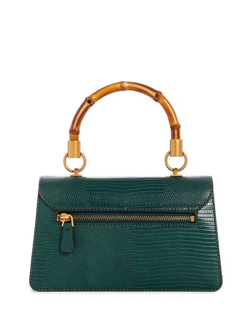 Guess Sibel Top-Handle Flap Bag Groen | GUESS-SN28677