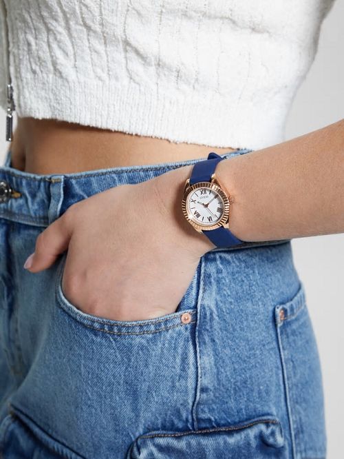 Guess Silicon Analog Watch Goud | GUESS-SN29984