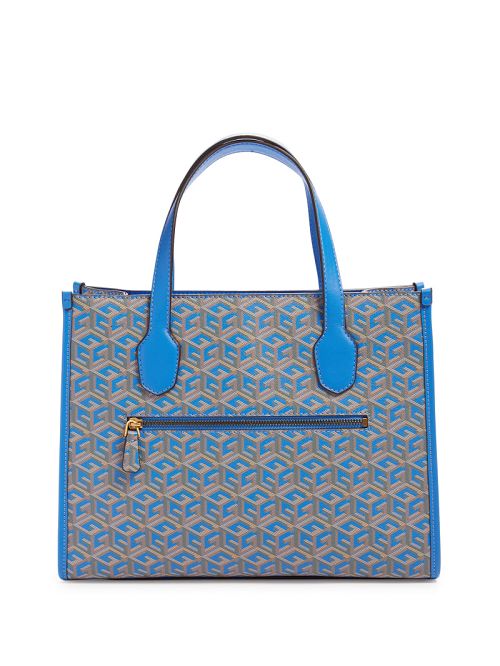 Guess Silvana G Cube Tote Turquoise | GUESS-SN28768
