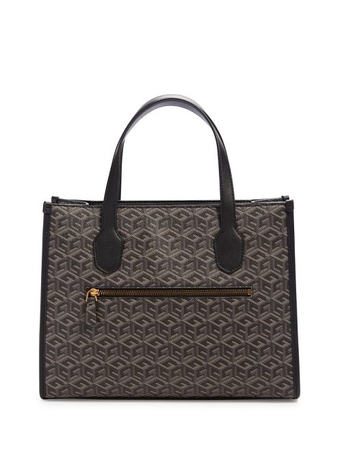 Guess Silvana G Cube Tote Zwart | GUESS-SN28723