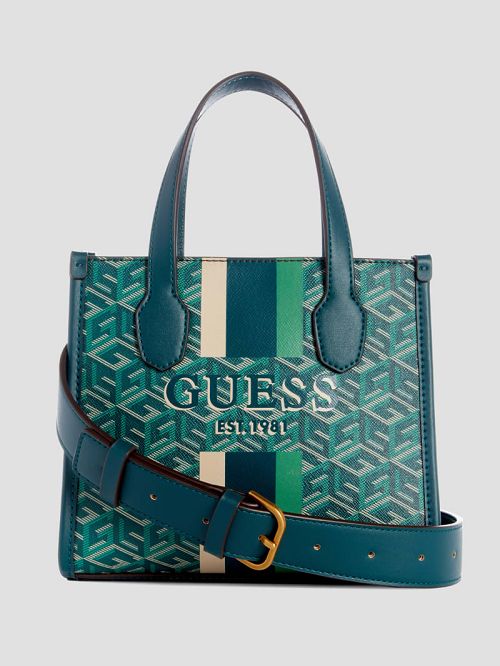 Guess Silvana Mini Totes Groen | GUESS-SN28889