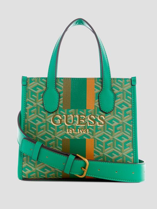 Guess Silvana Mini Totes Groen | GUESS-SN28975