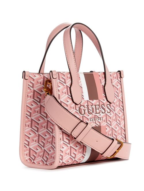 Guess Silvana Mini Totes Roze | GUESS-SN28725