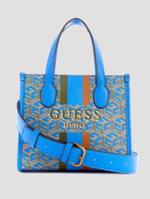 Guess Silvana Mini Totes Turquoise | GUESS-SN28803