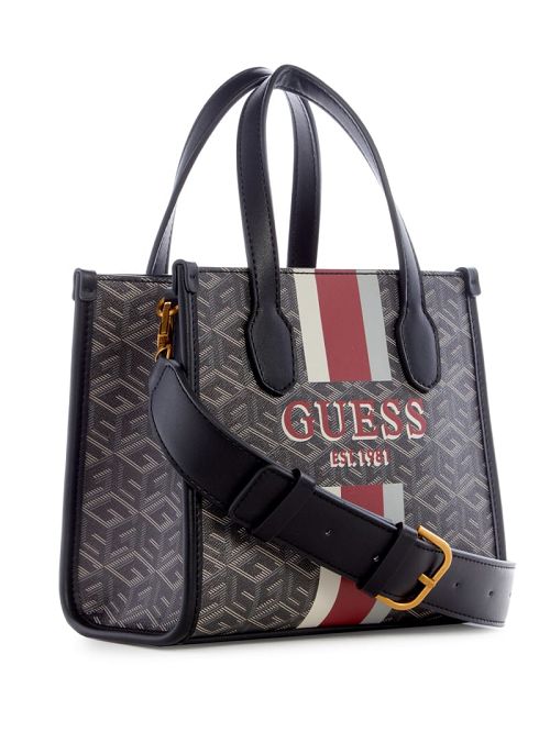 Guess Silvana Mini Totes Zwart | GUESS-SN28733