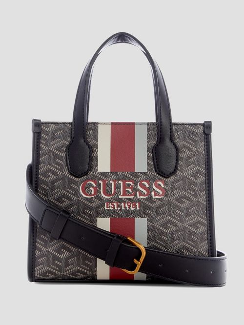 Guess Silvana Mini Totes Zwart | GUESS-SN28733