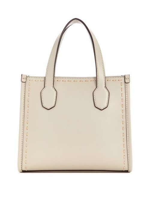 Guess Silvana Stitched Mini Tote Bruin | GUESS-SN29404