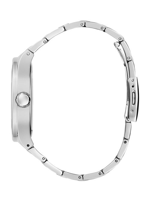 Guess Silver-Tone Analog Watch Zilver | GUESS-SN31667