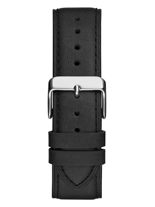 Guess Silver-Tone Leather Multifunction Watch Multi | GUESS-SN31642