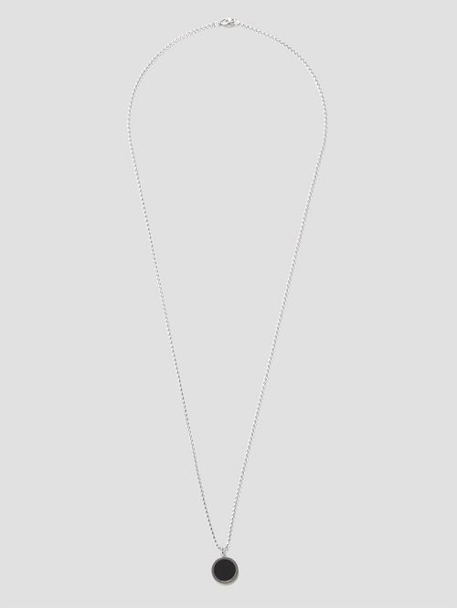 Guess Silver-Tone Pendant Necklace Zilver | GUESS-SN31834