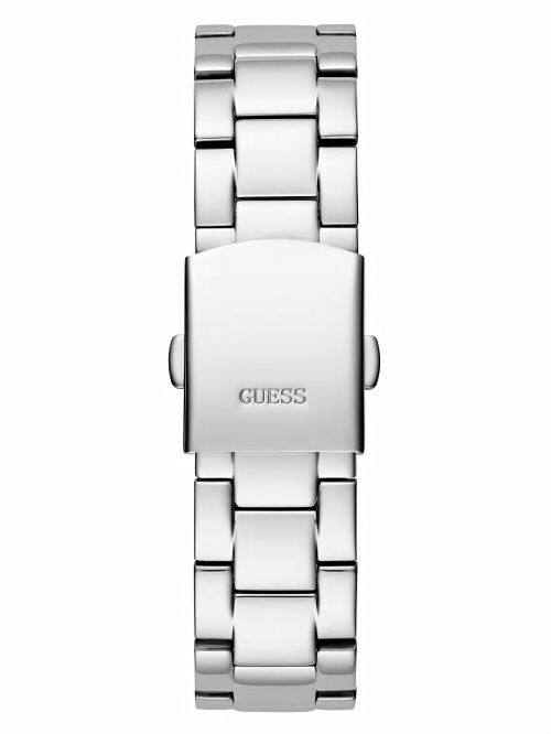 Guess Silver-Tone and Ombre Multifunction Watch Zilver | GUESS-SN29970