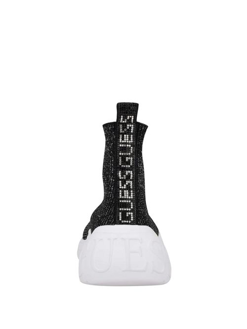 Guess Sindera Shimmer Sock Sneakers Zilver | GUESS-SN29541