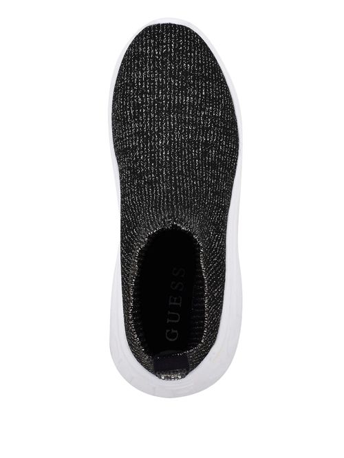 Guess Sindera Shimmer Sock Sneakers Zilver | GUESS-SN29541