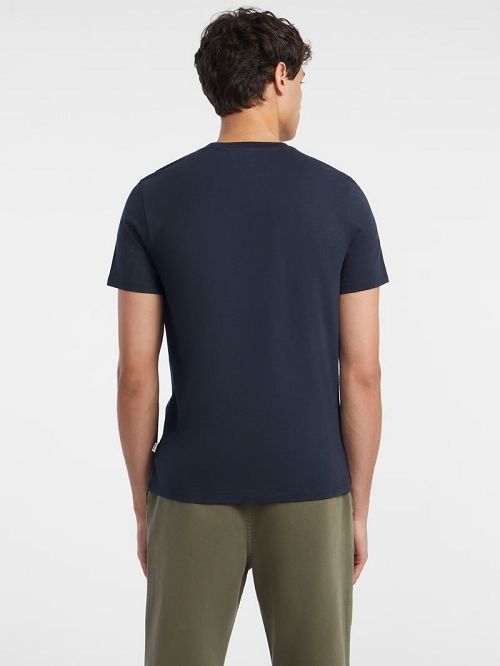 Guess Slim 1981 Tee Blauw | GUESS-SN30512