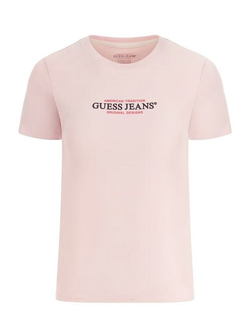 Guess Slim American Tradition Tee Roze | GUESS-SN27192
