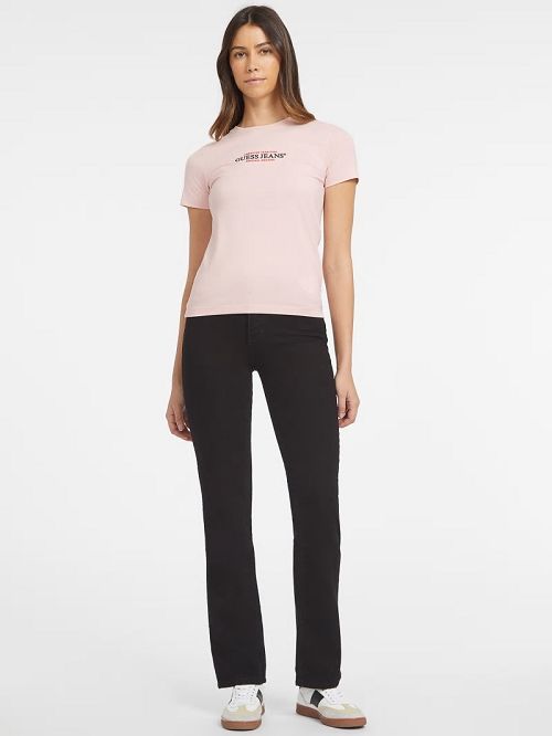 Guess Slim American Tradition Tee Roze | GUESS-SN27192