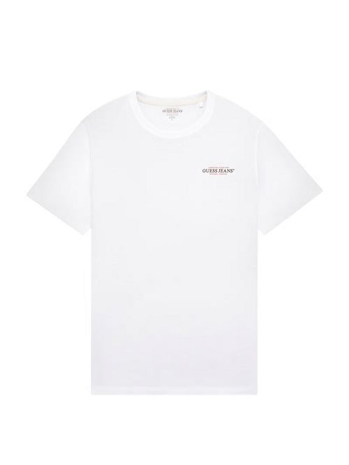 Guess Slim American Tradition Tee Wit | GUESS-SN30596