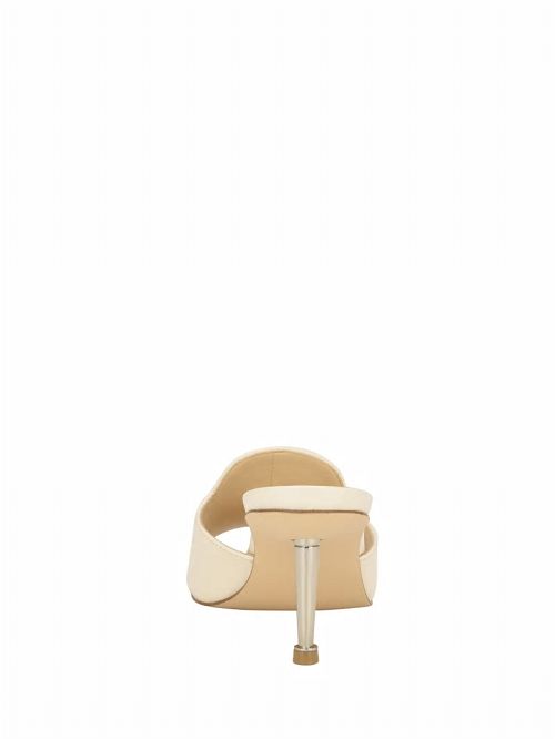 Guess Snapps G Kitten Mules Wit | GUESS-SN29725