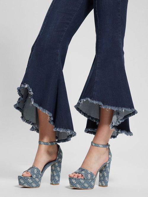 Guess Sofia 1981 Flare Jeans Blauw | GUESS-SN26525