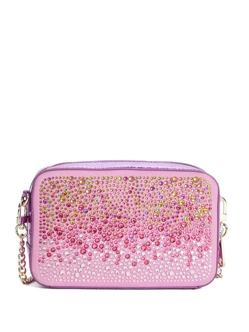 Guess Sofia Crystal Mini Crossbody Roze | GUESS-SN28969