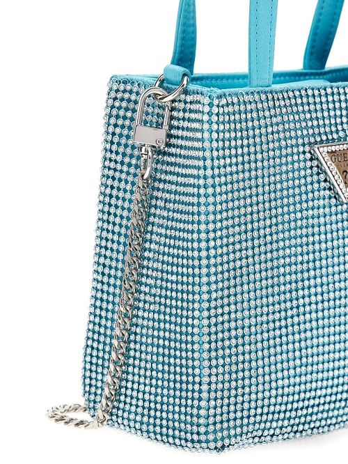 Guess Sofia Crystal Tote Blauw | GUESS-SN29372
