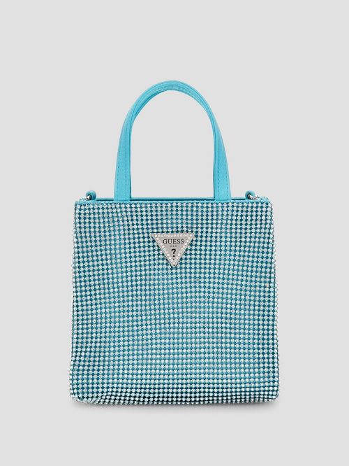 Guess Sofia Crystal Tote Blauw | GUESS-SN29372