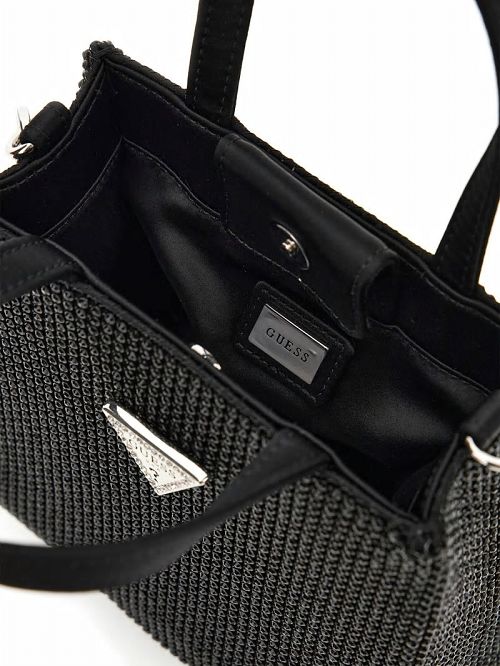 Guess Sofia Crystal Tote Zwart | GUESS-SN29415