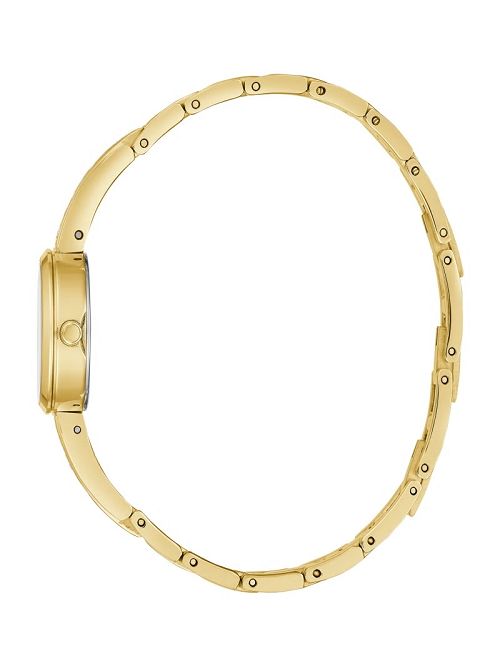 Guess Sofia Gold-Tone Crystal Analog Watch Goud | GUESS-SN30022